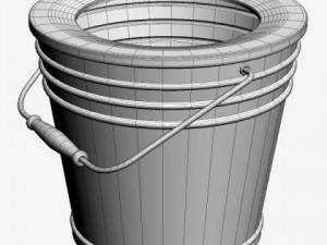 bucket 3D मॉडल