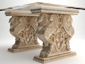 gryphon table 3D Model