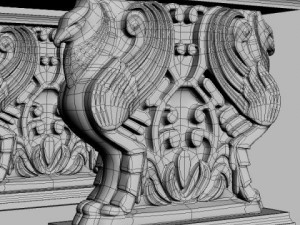 gryphon table 3D Model