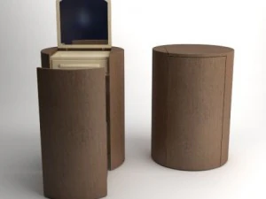 conjunto de penteadeira Modelo 3D