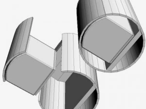 conjunto de penteadeira Modelo 3D