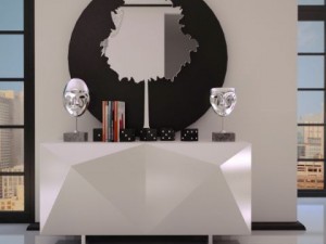 case console origami table 3D Model