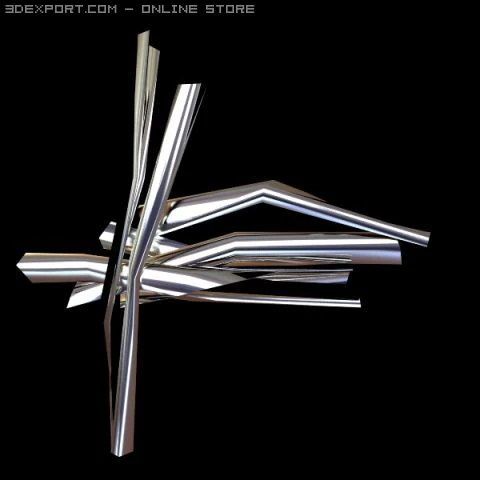 wall decorative accessory 3D Model .c4d .max .obj .3ds .fbx .stl .blend 