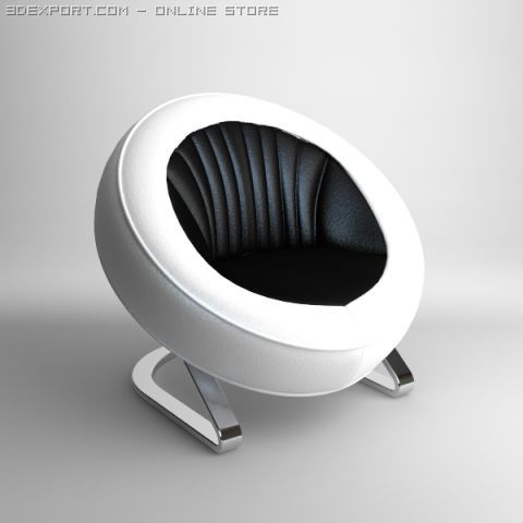 Contemporary deals round chair