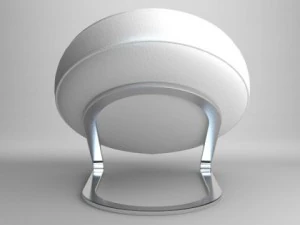 contemporary round chair 3D Model