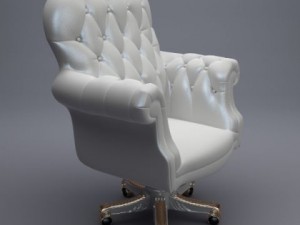 luxury office armchair Modelo 3D