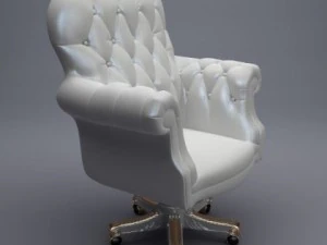 高級オフィスアームチェア 3Dモデル