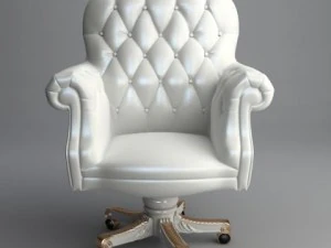 luxury office armchair 3D Model