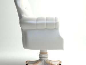 luxury office armchair Model 3D