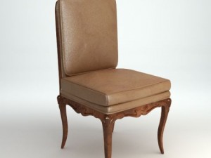 traditional side chair Modèle 3D