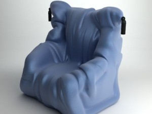shadow meritalia armchair 3D Model