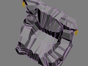 shadow meritalia armchair 3D Model