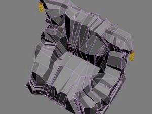 shadow meritalia armchair 3D Model