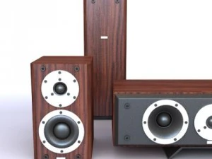 audio equipment set 3D Model