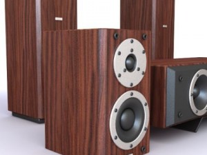 audio equipment set 3D Model