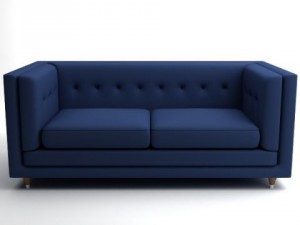 sofa hall rodolfo dordoni 3D Model