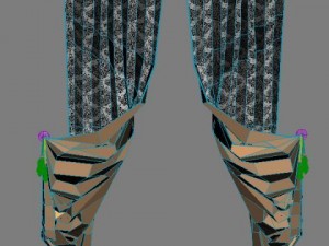 classical curtains  2 3Dモデル