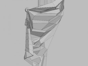 classical curtains  2 3Dモデル