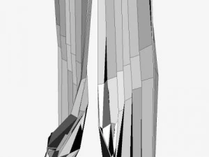 classical curtains  2 3D Model