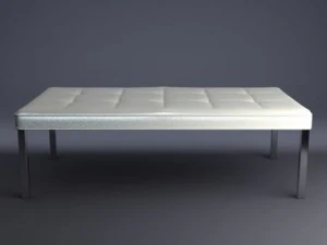 contemporary bench 3D Model