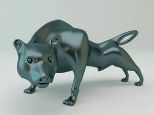 puma sculpture 3D Model