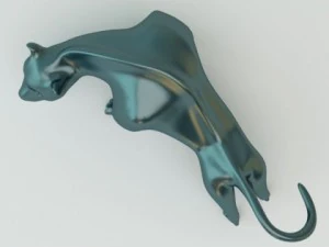 puma sculpture 3D Model