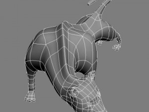 puma sculpture 3D Model