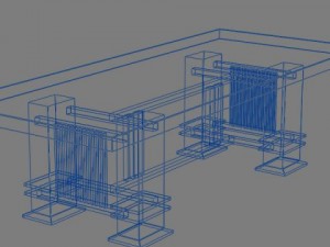 frank lloyd wright husser table 3D 모델