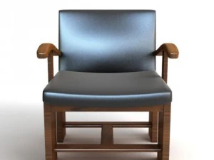 italian armchair 3D Model