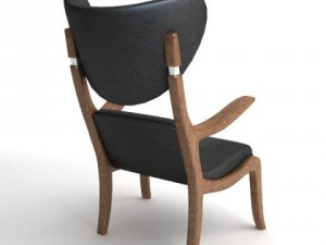 italian armchair 2 3D Model
