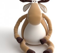 toy moose 3Dモデル