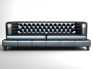 hall rodolfo dordoni sofa 2 Modelo 3D