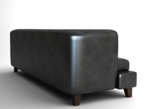 hall rodolfo dordoni sofa 2 Modelo 3D