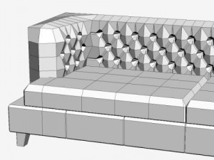 hall rodolfo dordoni sofa 2 Modelo 3D