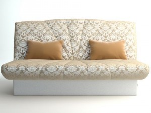 armless sofa photorealistic 3D Модель