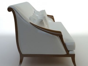 italian sofa 3D Модель