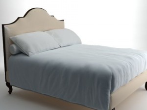 traditional style bed 3Dモデル