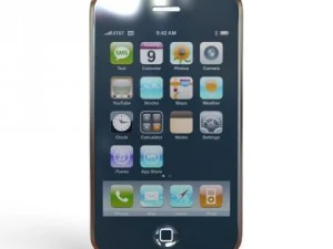 apple iphone 3g 3D Model