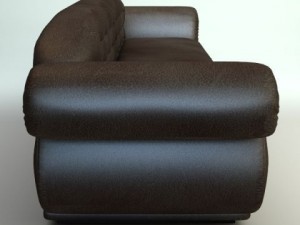 leather sofa 2 Modèle 3D