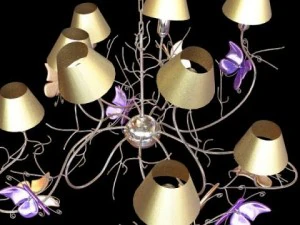 lustre Modelo 3D