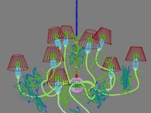 chandelier 3Dモデル