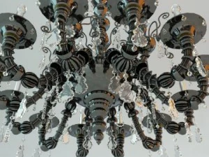 antique chandelier 3D Model