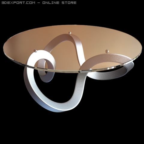 mobius table Modèle 3D .c4d .max .obj .3ds .fbx .stl .blend 
