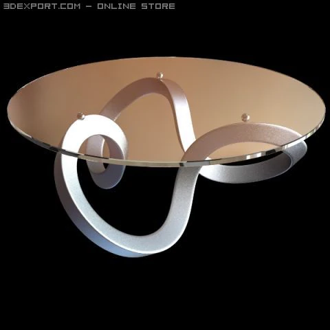 mobius table 3D Model .c4d .max .obj .3ds .fbx .stl .blend 