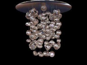 muranodue hanging light fixture 3D Model