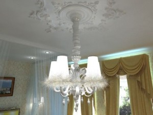 carlesso blanche chandelier 3D Model