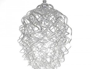contemporary designer chandelier Modello 3D