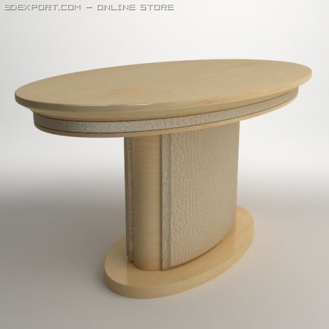Oval pedestal shop