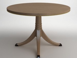elegant classical style table Modelo 3D
