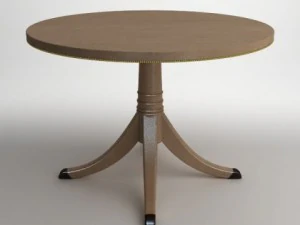 elegant classical style table 3D Model